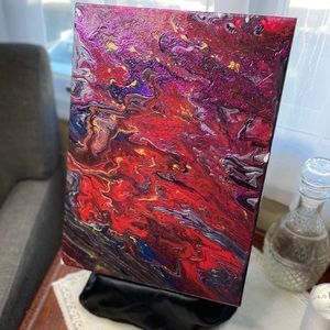 Original Acrylic Canvas Artwork - Soul on Fire